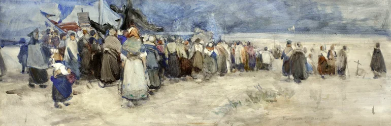 La Plage, Berck-sur-Mer, vers 1900